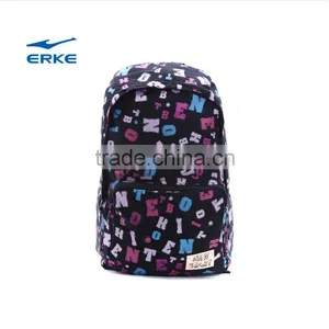 ERKE Wholesale Large Capacity Laptop Sports Backpack Teenagers Girls Cute School Backpack thumbnail-5