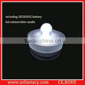 Led Submersible Candle Light for Party Decoration,waterproof Led Wedding Candle thumbnail-1