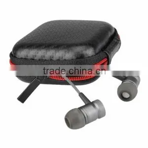 Portable Storage Square Earphone Bag / Earphone Cable Organizer / Earphone Storage Case thumbnail-2