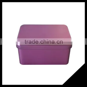 Rectangle Shape Custom Printed Recyclable Feature Candy Metal Tin Box With High Quality thumbnail-1