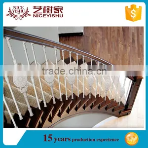 High Quality Used Wrought Iron Railing / Iron Handrails Design for Sale/stair Railings thumbnail-6