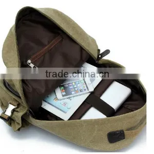 2015 Design Canvas Backpack Fashion School Bags thumbnail-5