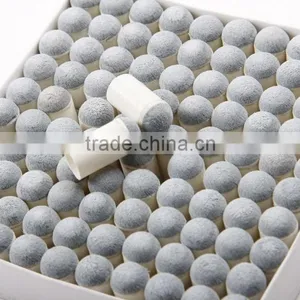 Wholesale 100 Pcs Push on Snooker Billiard Pool Cue Tips 10mm thumbnail-2