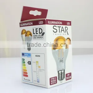 Lamp Bulb Acetate Boxes Packaging Waterproof Plastic Box With Printing thumbnail-2