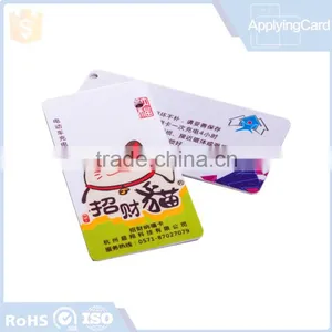 Plastic PVC Proximity Card With Iron Hole Punching Dual Interface Card thumbnail-1