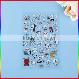 Cartoon Pantone Printed Clear Pvc Decals Sticker Manufacturer thumbnail-1