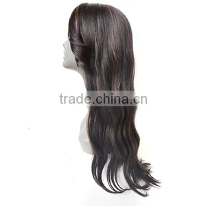 Latest Wholesale 100% Human Hair Loose Deep Remy Wigs Indian Women Hair Wig thumbnail-2
