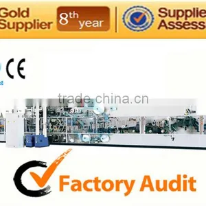 CDH-3N Automatic Full Servo Baby Diaper Machine Price, Baby Diaper Production Line, Baby Nappy Machine thumbnail-1