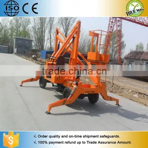November Wholesale Cost Price Promotion Articulated Mobile Boom Lift Wagon thumbnail-5