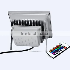 CE Rohs TUV Approval Outdoor Lighting 10W RGB DC12/24V IP65 Waterproof Multi Christmas Color Changing Outdoor Led Flood Light thumbnail-3