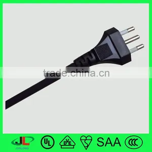Italy Standard Approval Power Supply Cable/italy Male to Female Plug/Italy 3 Pin Power Plug Extension Cord thumbnail-6