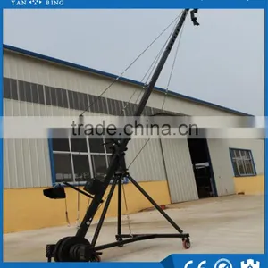 Factory Supply Jimmy Jib Video Camera Octagonal Crane 6m(20ft) With Pan Tilt Motorized Head thumbnail-1