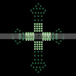 T14050015 Cross Hotfix Rhinestone Transfer thumbnail-1