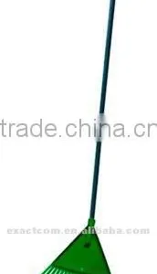 20 Tine Tooth Plastic Garden Leaf Rakes thumbnail-1