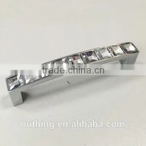 Middle East Hot Sale Zamak Crystal Cabinet Handle thumbnail-1