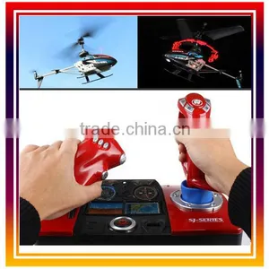 Unique Double Handle Controller 2.4GHz 3.5-CH R/C Helicopter With DIY Flash Words thumbnail-1