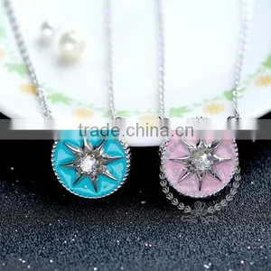 925 Sterling Silver Glue Sea Star Necklace Fashion Women Necklace Jewelry Supplies 6360480 thumbnail-3