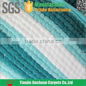 Polyester Hot Melt Adhesive Stripe Bathroom Mat thumbnail-1
