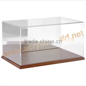 Acrylic Donation Box With Business Card Box thumbnail-1