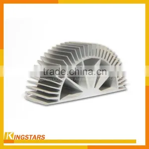 Anodized Black Pure Aluminum Cold Forging LED Light Pin Fin Heat Sink thumbnail-4