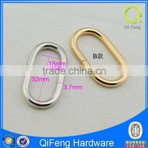 All Size of Oval Ring for Bag Different Size Handbag Oval Ring Metal Bag Ring thumbnail-3
