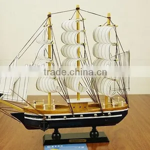 Wooden Ship Model thumbnail-5