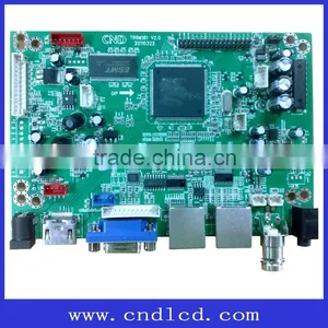 Lcd Monitor Board Remote Controller Board Used for Vehicle/bus /train Supports1920 x 1080 Pixels thumbnail-1