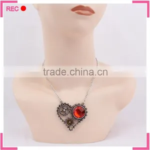 Simple Necklace Designs With Heart Pendant, for Party Heart Necklace thumbnail-1