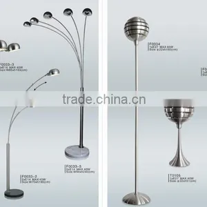 Arm Adjustable Wooden Metal Table And Floor Lamp Set thumbnail-6