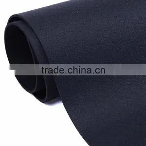 Superior Quality Black Non-toxic Rubber Indoor Badminton Carpet for Court thumbnail-2