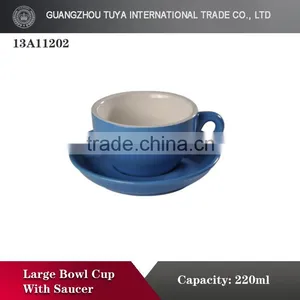 Hot Sale Coffee Cups and Saucers Glaze Cup Set thumbnail-3