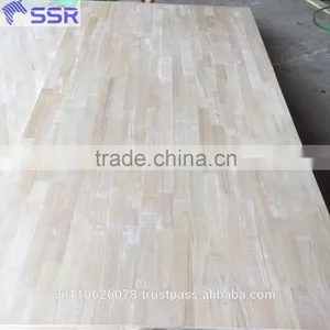 Rubber Wood Finger Joint Board for Europe Market/rubber Wood Panel thumbnail-2