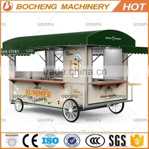 Manufacturer Supply Mobile Food Cart Cooking Trailer for Sale thumbnail-1