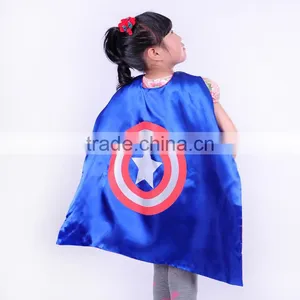 Superhero Cape and Mask Costumes For Kids Set Capes Masks Stickers and Tattoos thumbnail-5