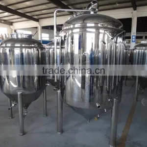 Industrial Beer Brewing Equipment/Beer Equipment/Vertical Stainless Steel Bright Beer Tank thumbnail-2