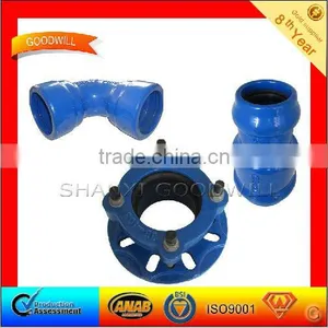 Ductile Iron Fittings For Pvc Pipe All Socket Tees thumbnail-1