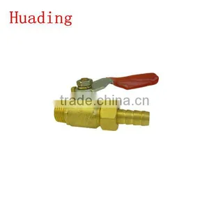 1/4" 3/8" 1/2" 3/4" High Performance Male Two Way Brass Valve thumbnail-6