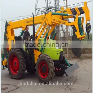 New Designed Tractor Post Hole Digger/pole Erection Machine thumbnail-5