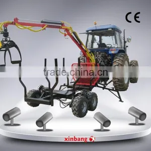 Timber Trailer With Crane thumbnail-4