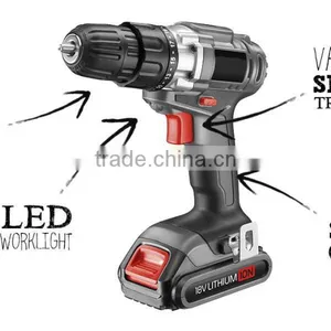 18V LI-ION CORDLESS DRILL DRIVER thumbnail-2