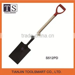 Hot Sale Different Types of Camping Steel Garden Shovel With Wooden Handle thumbnail-6