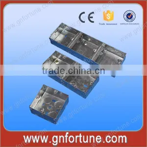 Wall Mounted Electrical Outlet Box Galvanized Steel thumbnail-1