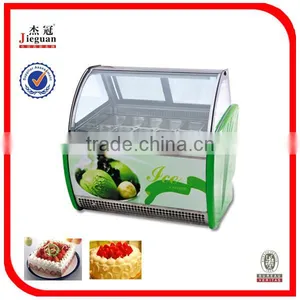 Freestanding Italian Ice Cream Display Showcase CB-1200 0086-13632272289 thumbnail-1