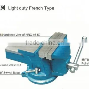 Light Duty French Type Bench Vice (swivel With Anvil) 98 Series thumbnail-1