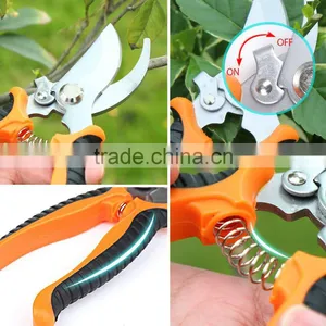 Heavy Duty Bypass Hand Pruner Tree Pruning Shears Hand Tools for Gardening Trimming thumbnail-6