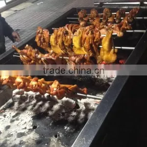 Stainless Steel Barbecue Grill,charcoal Rotisserie, Charcoal Chicken Rotisserie(ZQJ-6H) thumbnail-4