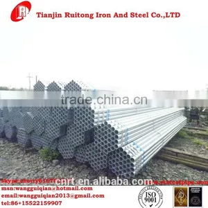 1 1/4 Inch Hot Dip Galvanized Steel Pipe BS1387 thumbnail-1