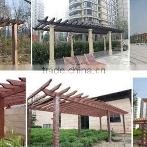 Easy to Install /wpc Wood /high Quality Low Price Wpc Pergola/pavilion thumbnail-1