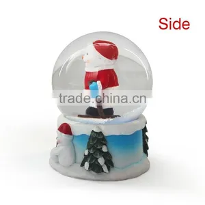 2016 Resin Musical Christmas Water Snow Globes thumbnail-4