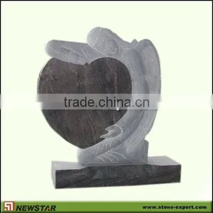 American Tombstone,Granite Tombstone ,Multicolor Red Tombstone thumbnail-1